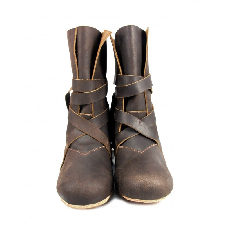 Product image Medieval Haithabu Boots with Leather Sole Sjur brown