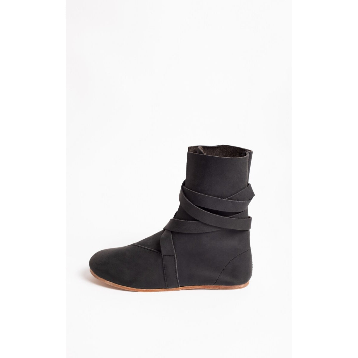 Product image Medieval Haithabu Boots with Leather Sole Sjur black