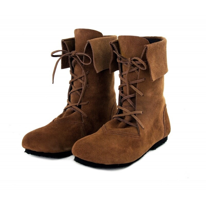 Product image Medieval Boots Aurin with Cuff brown
