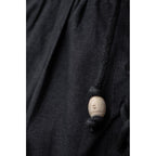 Product image Medieval Stand-Up Collar Lace-Up Shirt Louis Sleeveless Black