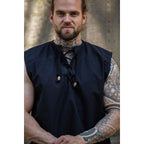 Product image Medieval Lace-Up Shirt Jean Sleeveless Black