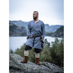 Product image Medieval Linen Tunic Halvar blue-grey