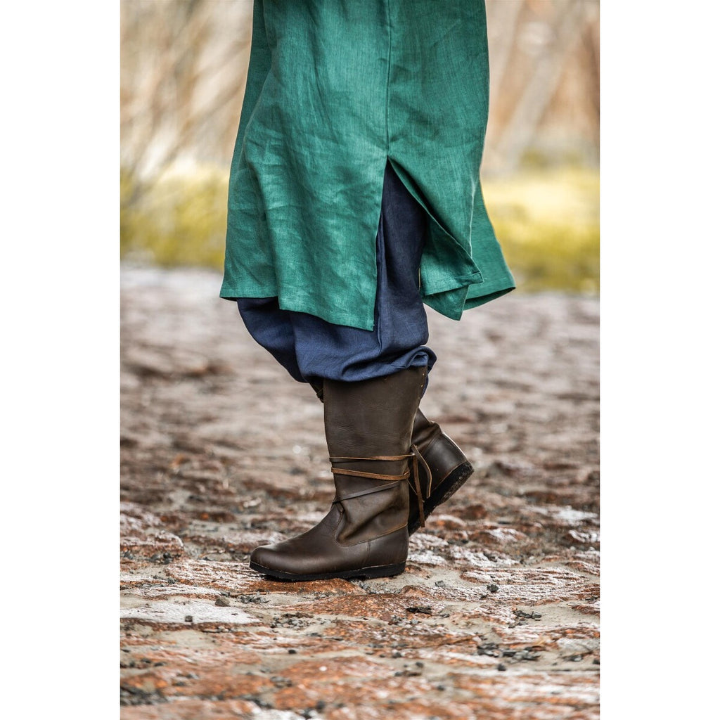 Product image Medieval Linen Tunic Halvar green