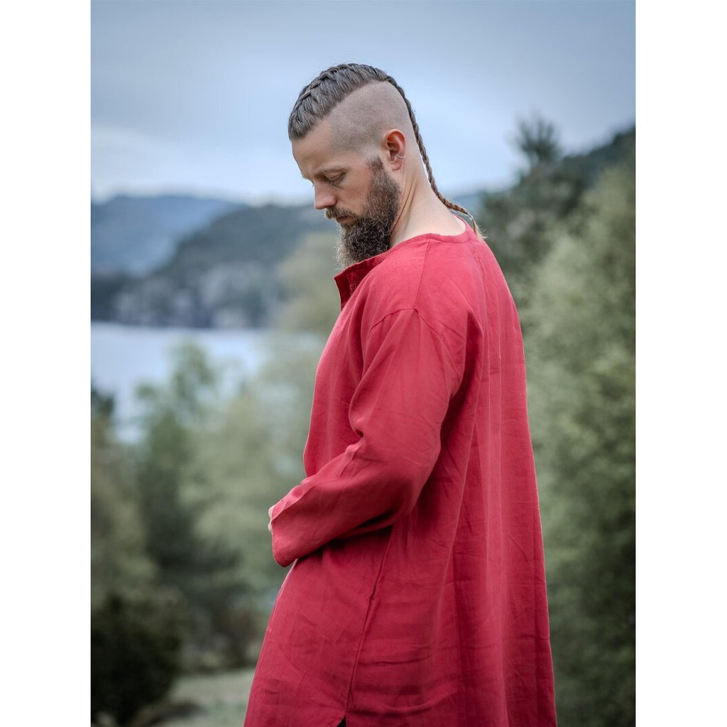 Product image Medieval Linen Tunic Halvar red