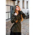 Product image Medieval Blouse Lea with Hood and Lacing green
