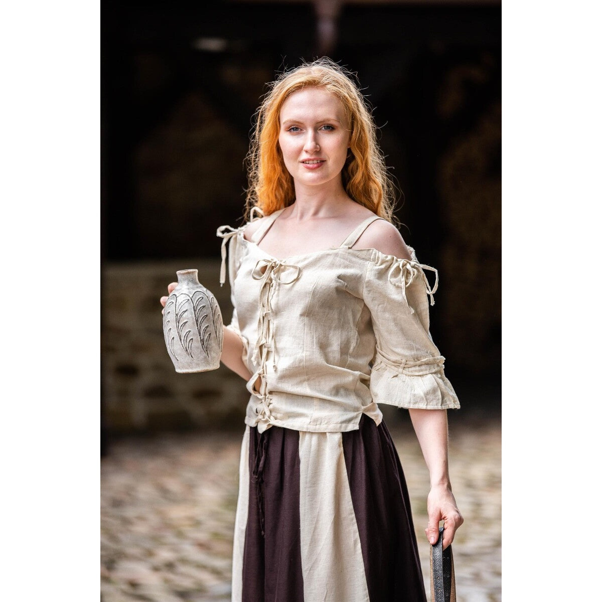 Product image Medieval Strap Blouse Prina beige