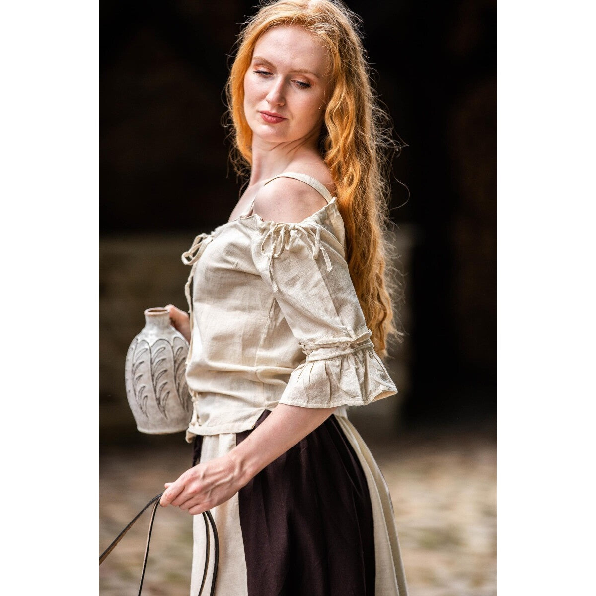 Product image Medieval Strap Blouse Prina beige