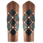 Product image Medieval Leather Bracer Orm brown-black