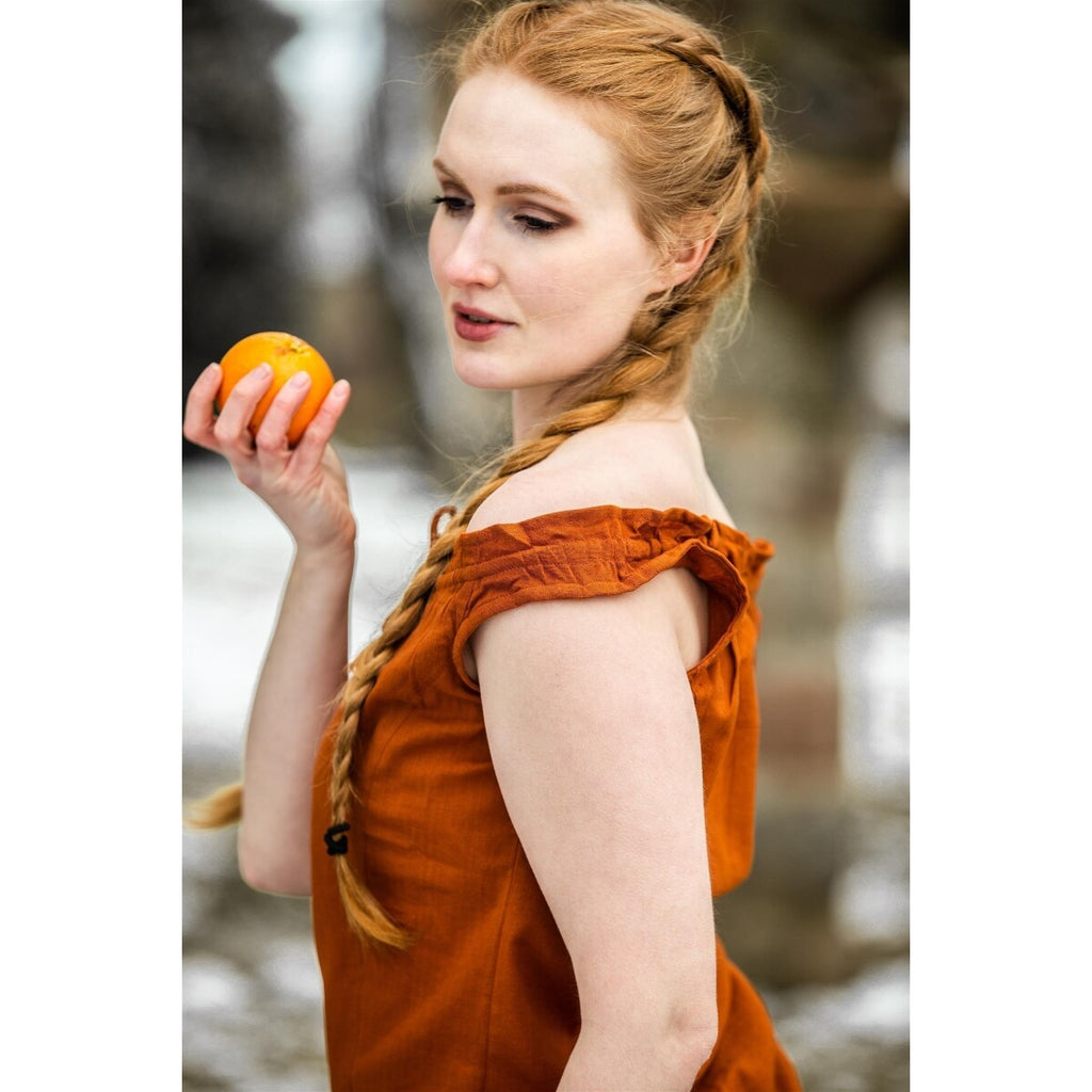 Product image Medieval Summer Blouse Adele Sleeveless Red
