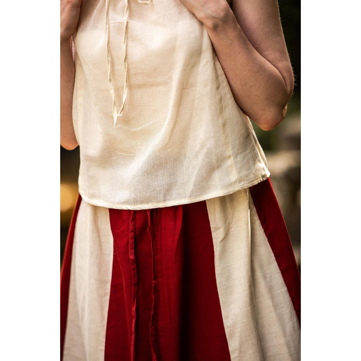 Product image Medieval Summer Blouse Lotte with Ruffles beige