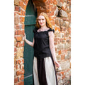 Product image Medieval Summer Blouse Lotte with Ruffles black