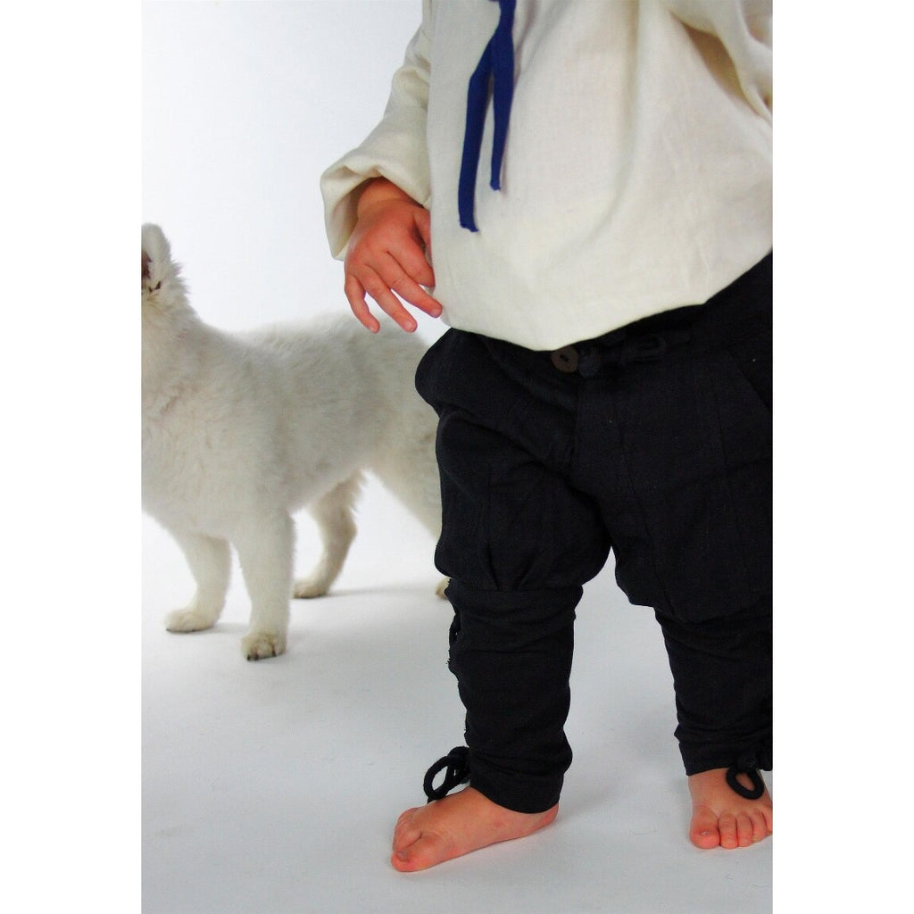 Product image Medieval Trousers Jecklein with Leg Lacing black