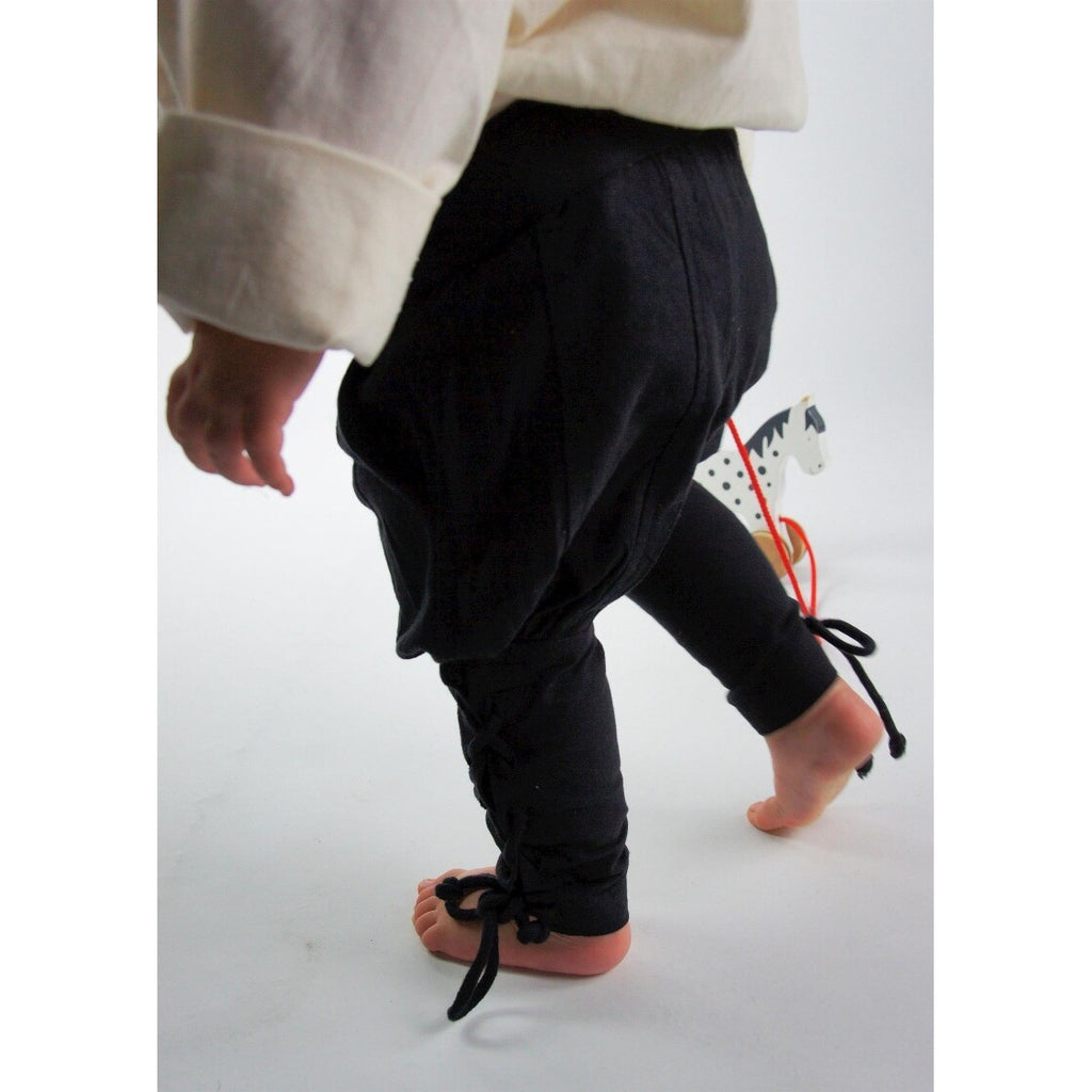Product image Medieval Trousers Jecklein with Leg Lacing black