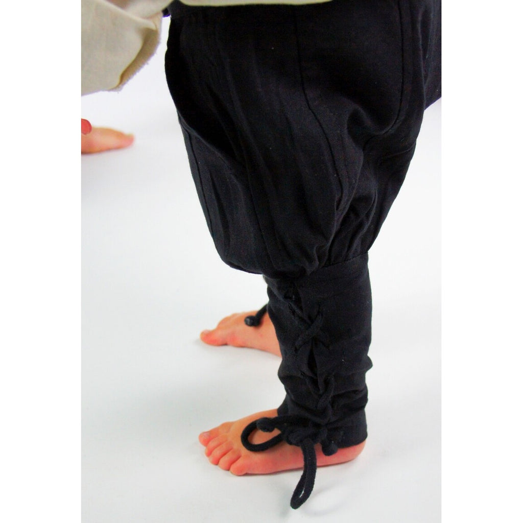 Product image Medieval Trousers Jecklein with Leg Lacing black