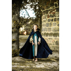 Product image Medieval wool cloak with embroidery for kids