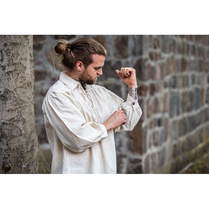 Product image Medieval Lace-Up Shirt Arthur beige