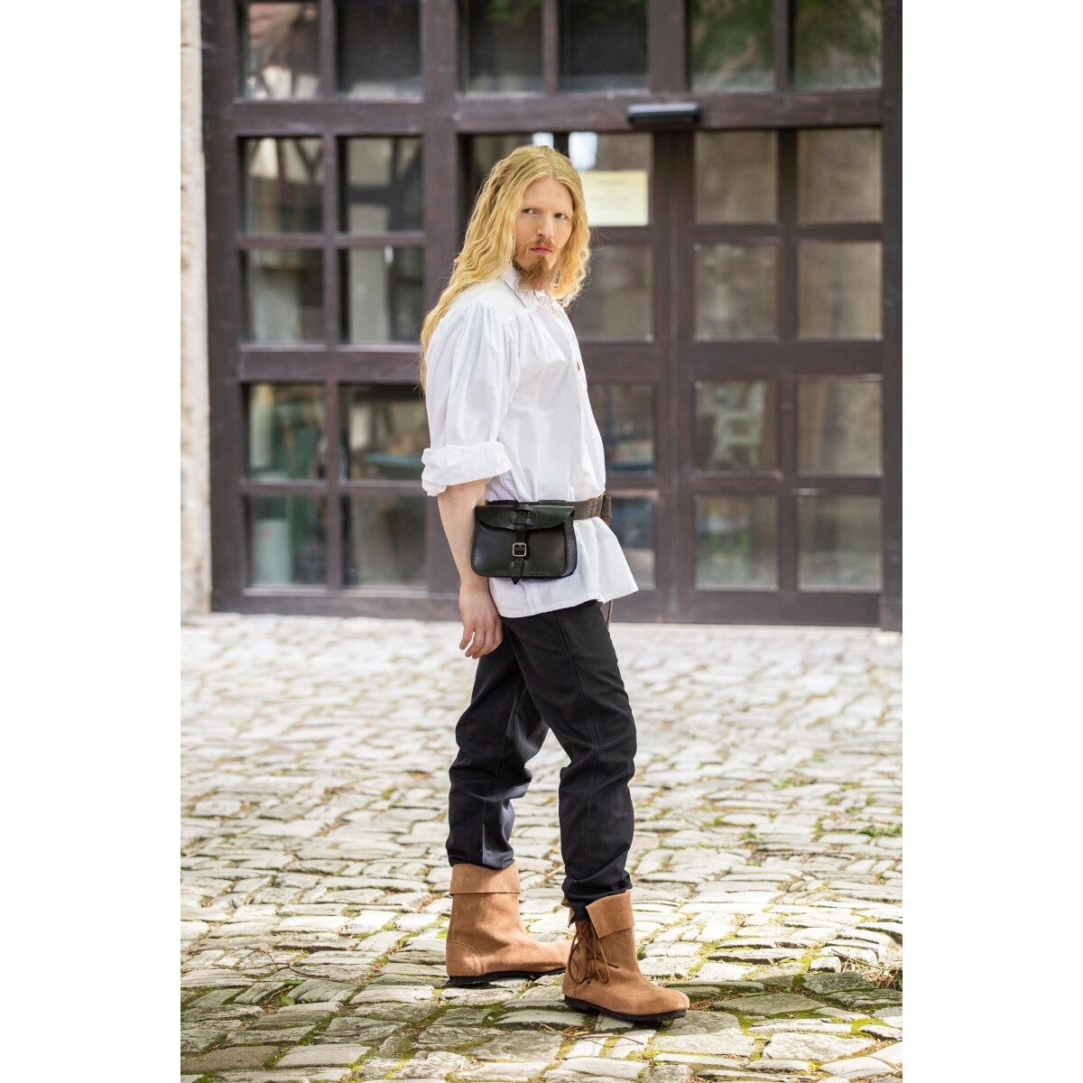 Product image Medieval Lace-Up Shirt Arthur white