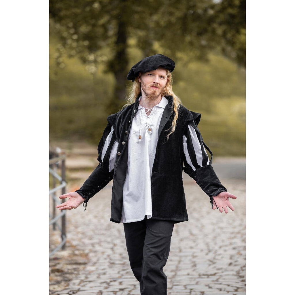 Product image Medieval Lace-Up Shirt Arthur white