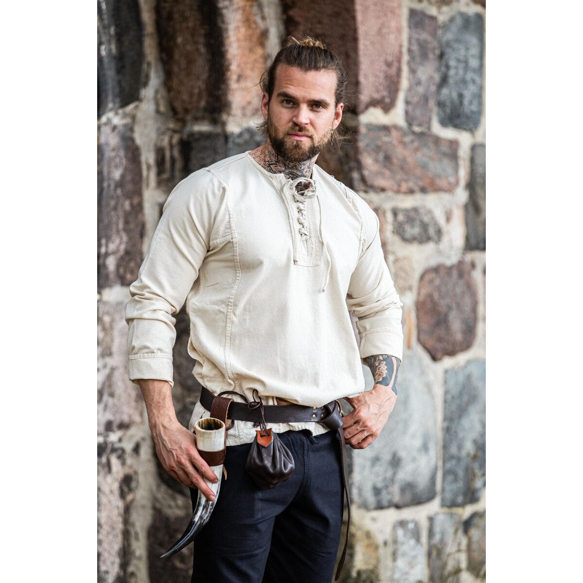 Product image Medieval Peasant Shirt Felix beige