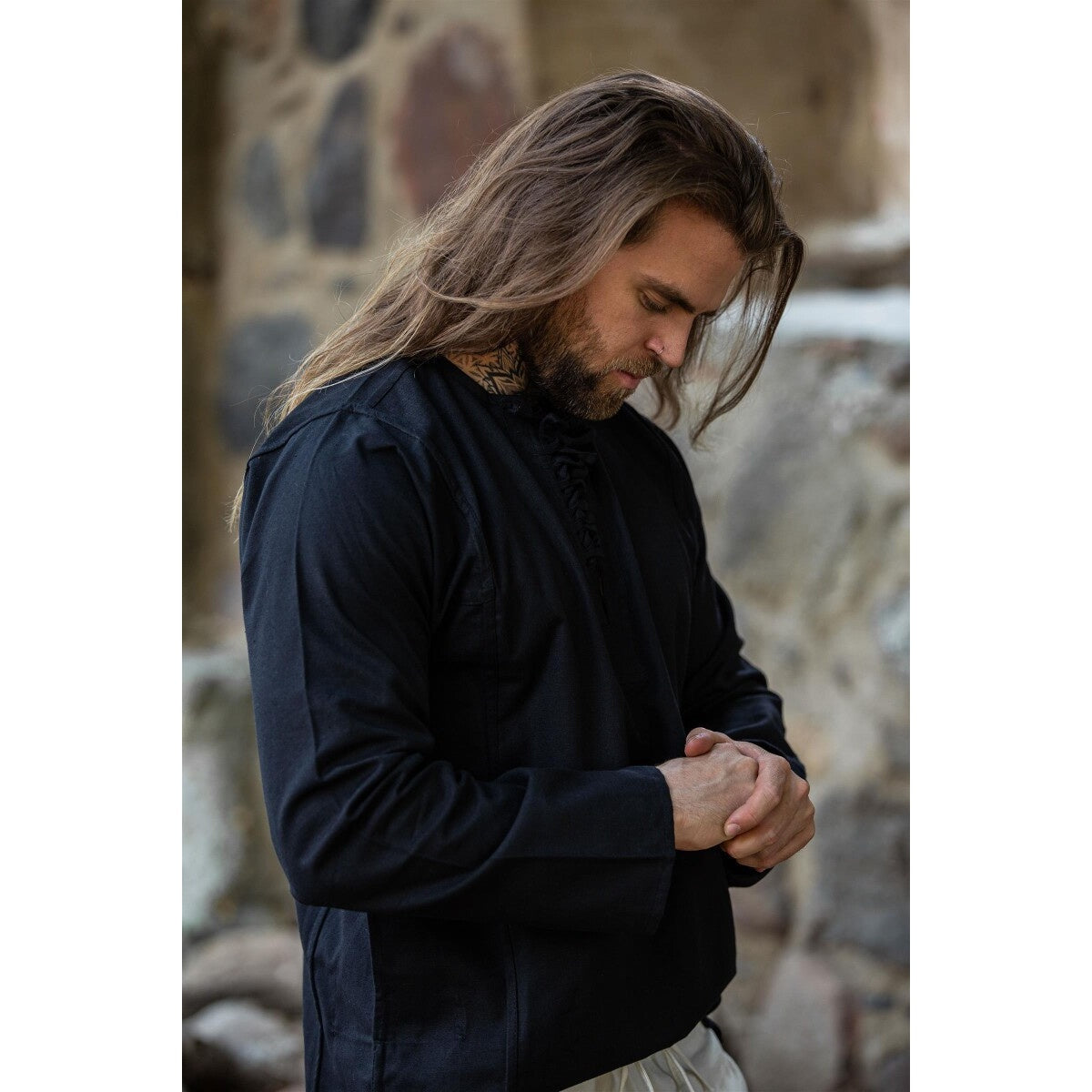Product image Medieval Peasant Shirt Felix black