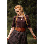 Product image Medieval Short-Sleeve Blouse Sandra dark brown