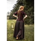 Product image Medieval Short-Sleeve Blouse Sandra dark brown