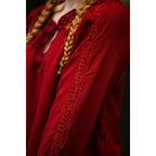 Product image Medieval Blouse with Lace Bettina red