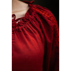 Product image Medieval Blouse with Lace Bettina red