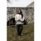 Product image Medieval Pintuck Shirt with Wooden Buttons Oswald beige
