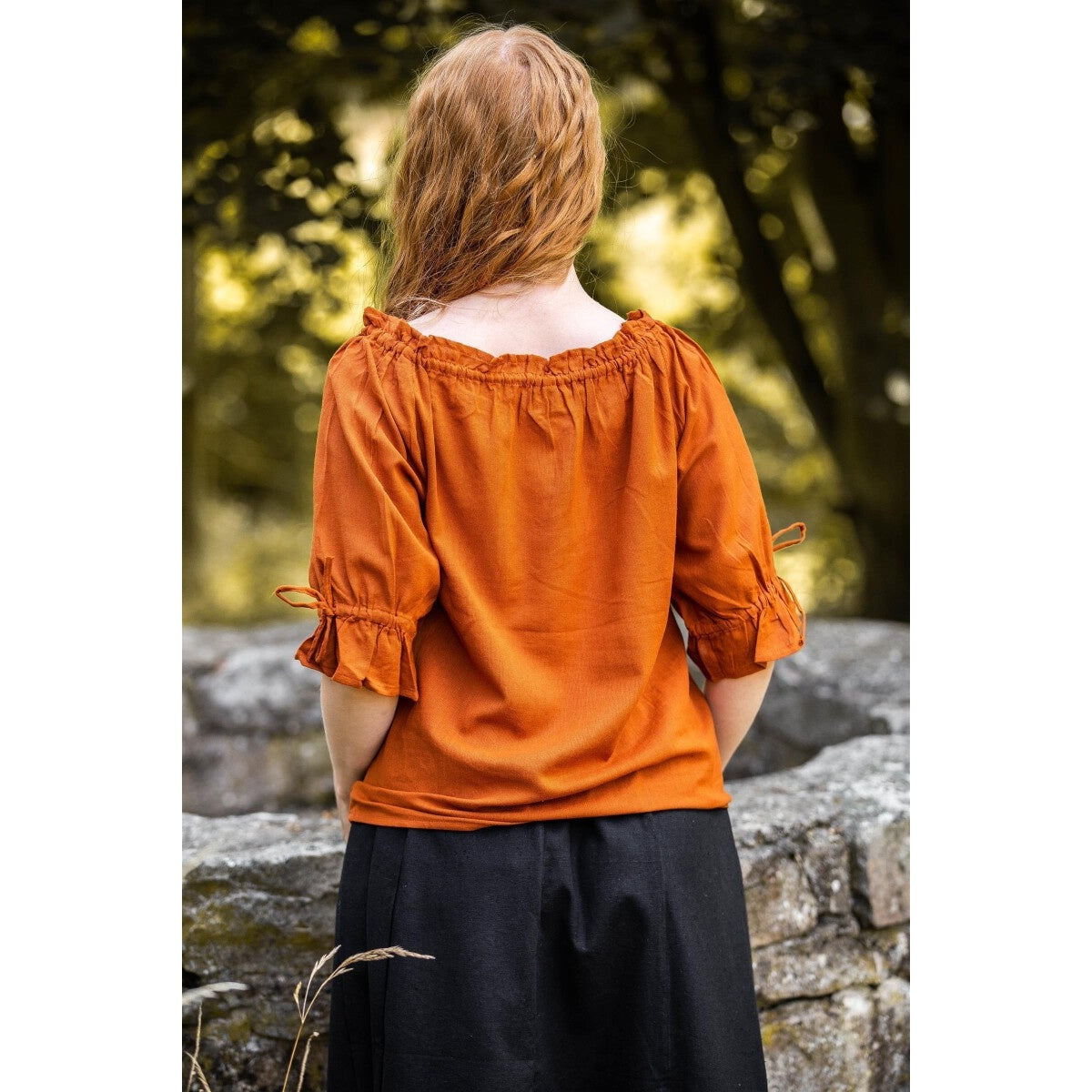 Product image Medieval Blouse Short Sleeve Vera brown