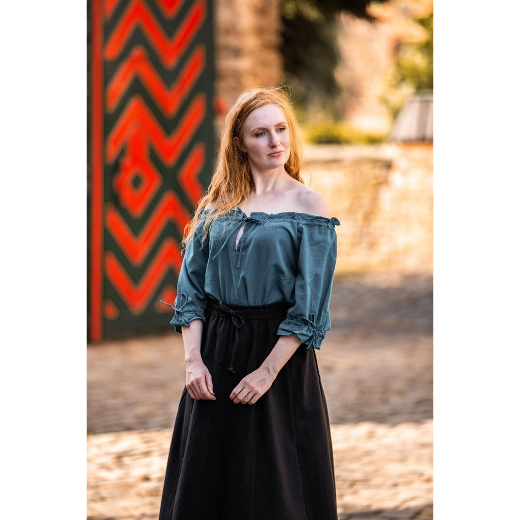 Product image Medieval Short-Sleeve Blouse Vera blue