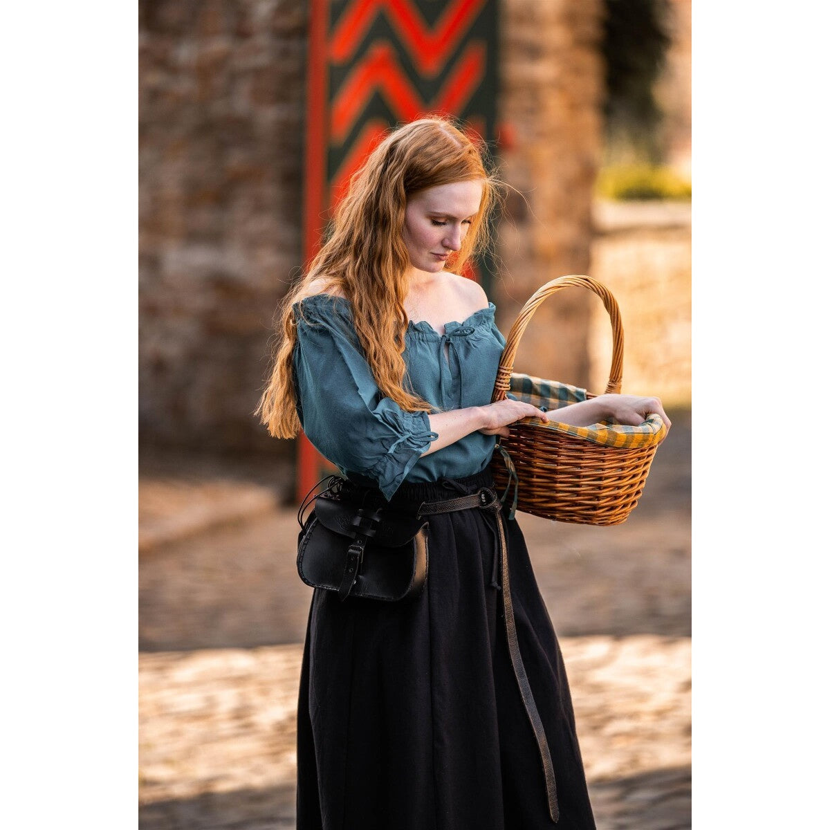 Product image Medieval Short-Sleeve Blouse Vera blue