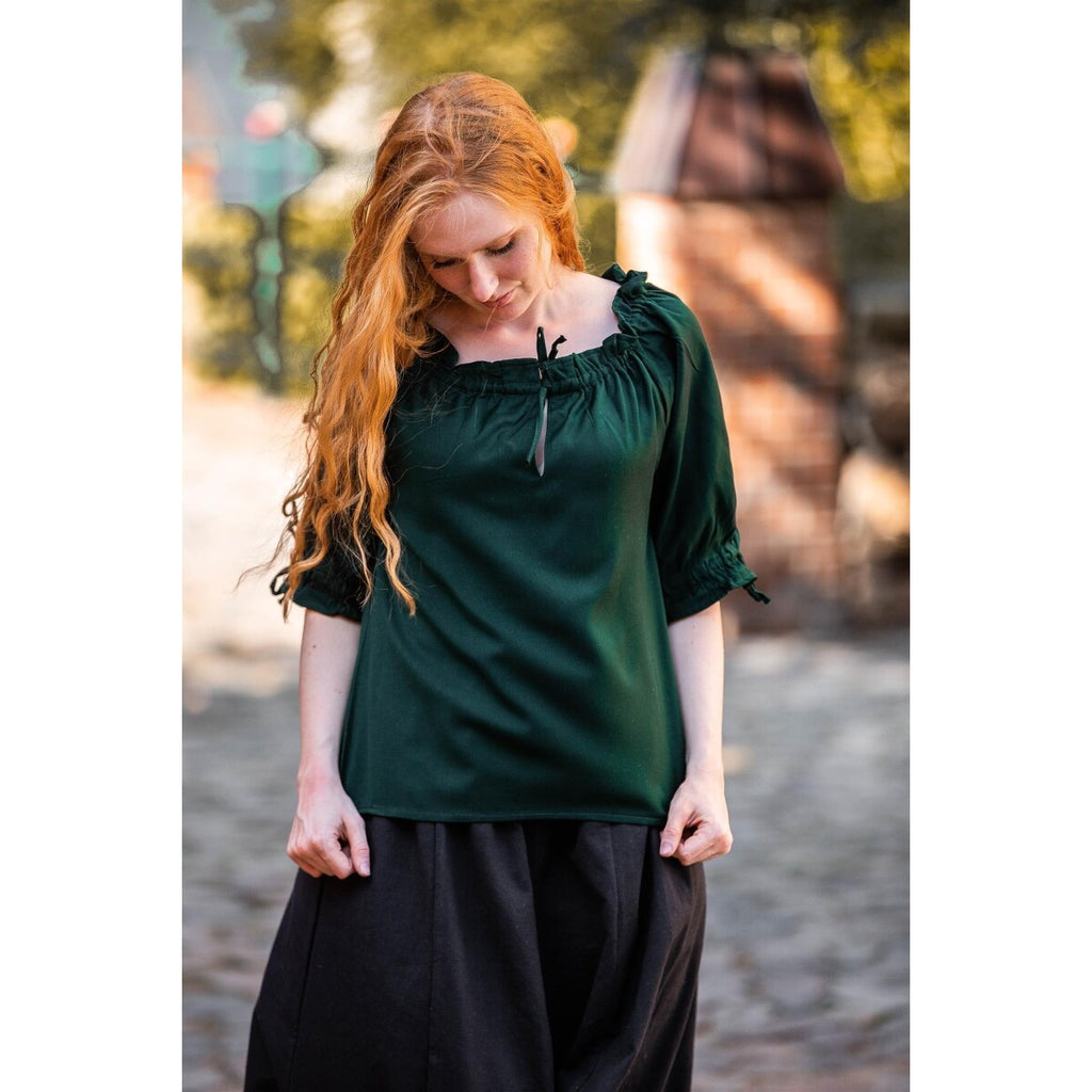 Product image Medieval Short-Sleeve Blouse Vera green