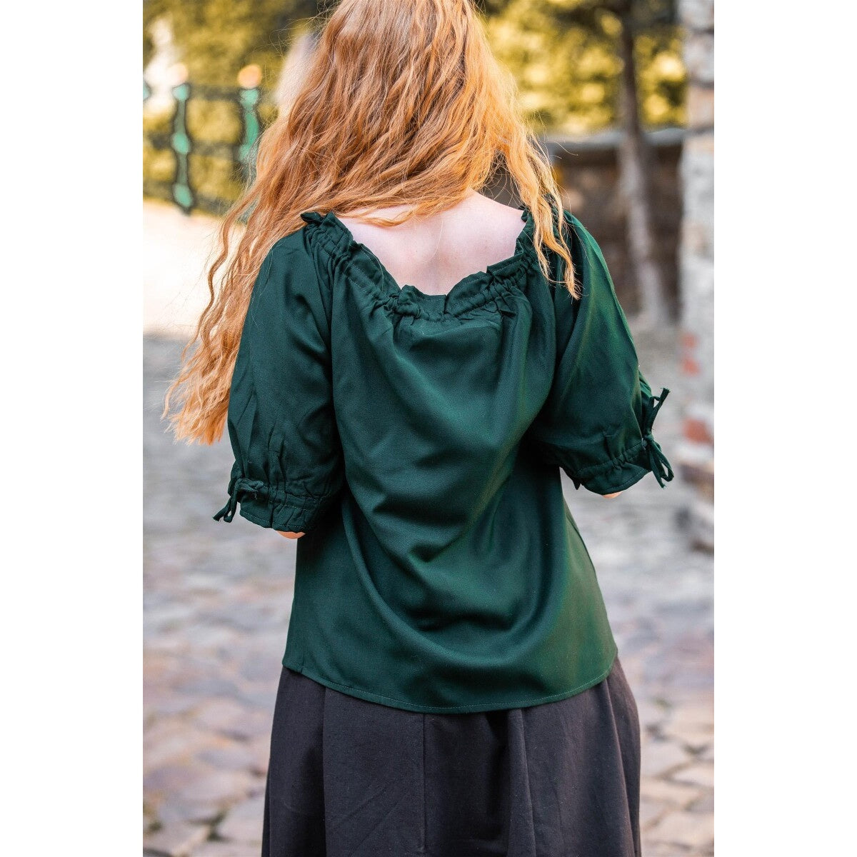 Product image Medieval Short-Sleeve Blouse Vera green