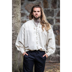 Product image Medieval Lace-Up Shirt Dagwin beige