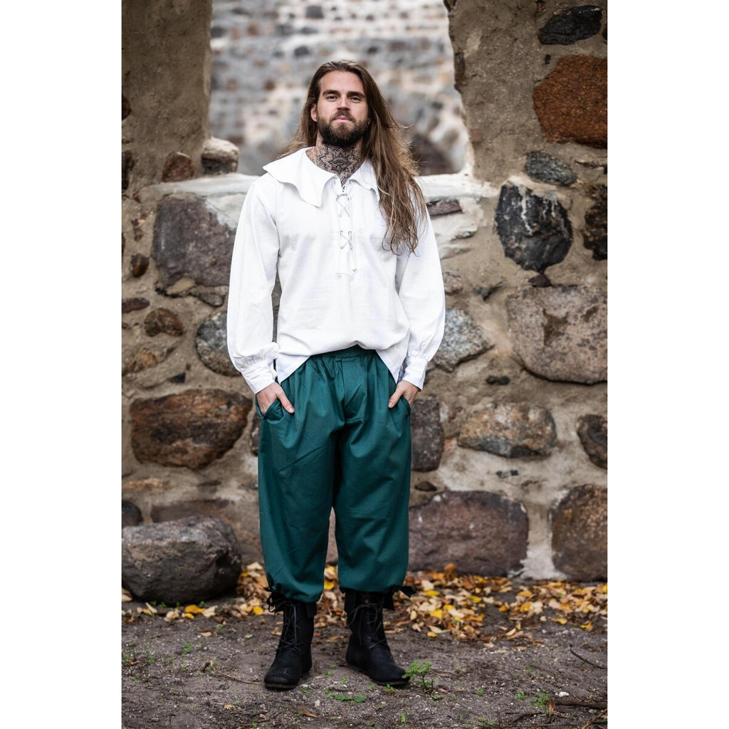 Product image Medieval Round Collar Shirt Athos White