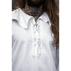 Product image Medieval Round Collar Shirt Athos White