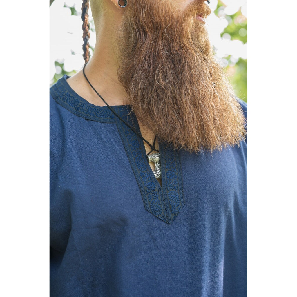 Product image Medieval Tunic with Trim Halvor blue