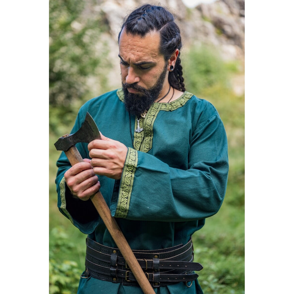 Product image Medieval Tunic with Trim Halvor green