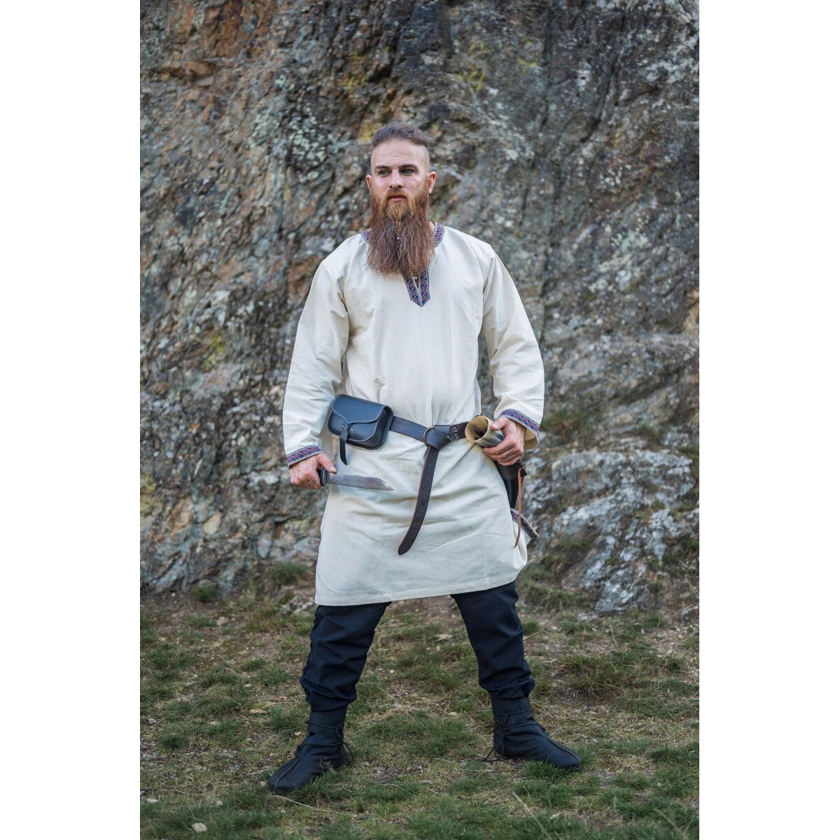 Product image Medieval Tunic with Trim Halvor beige