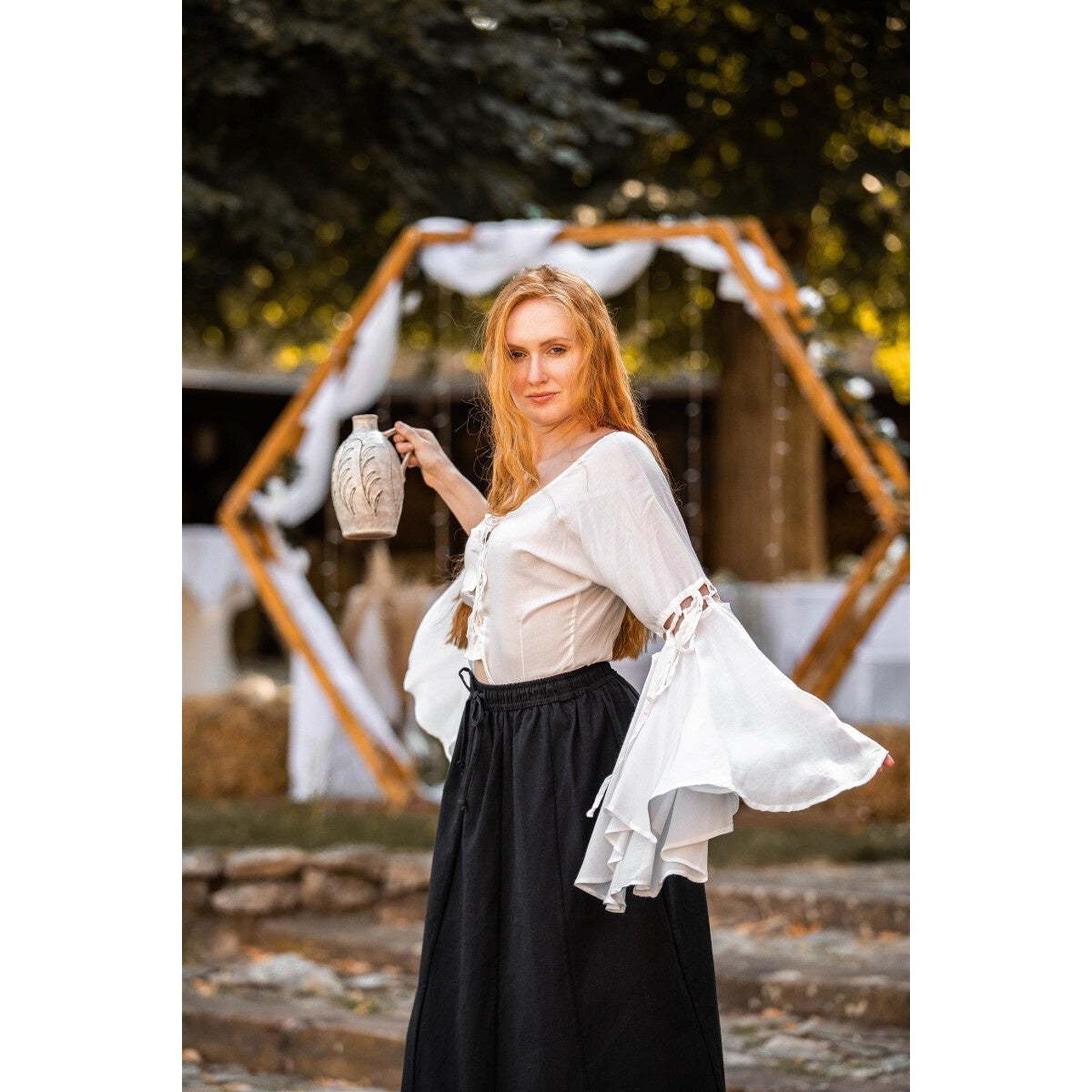 Product image Medieval Blouse Carmen White