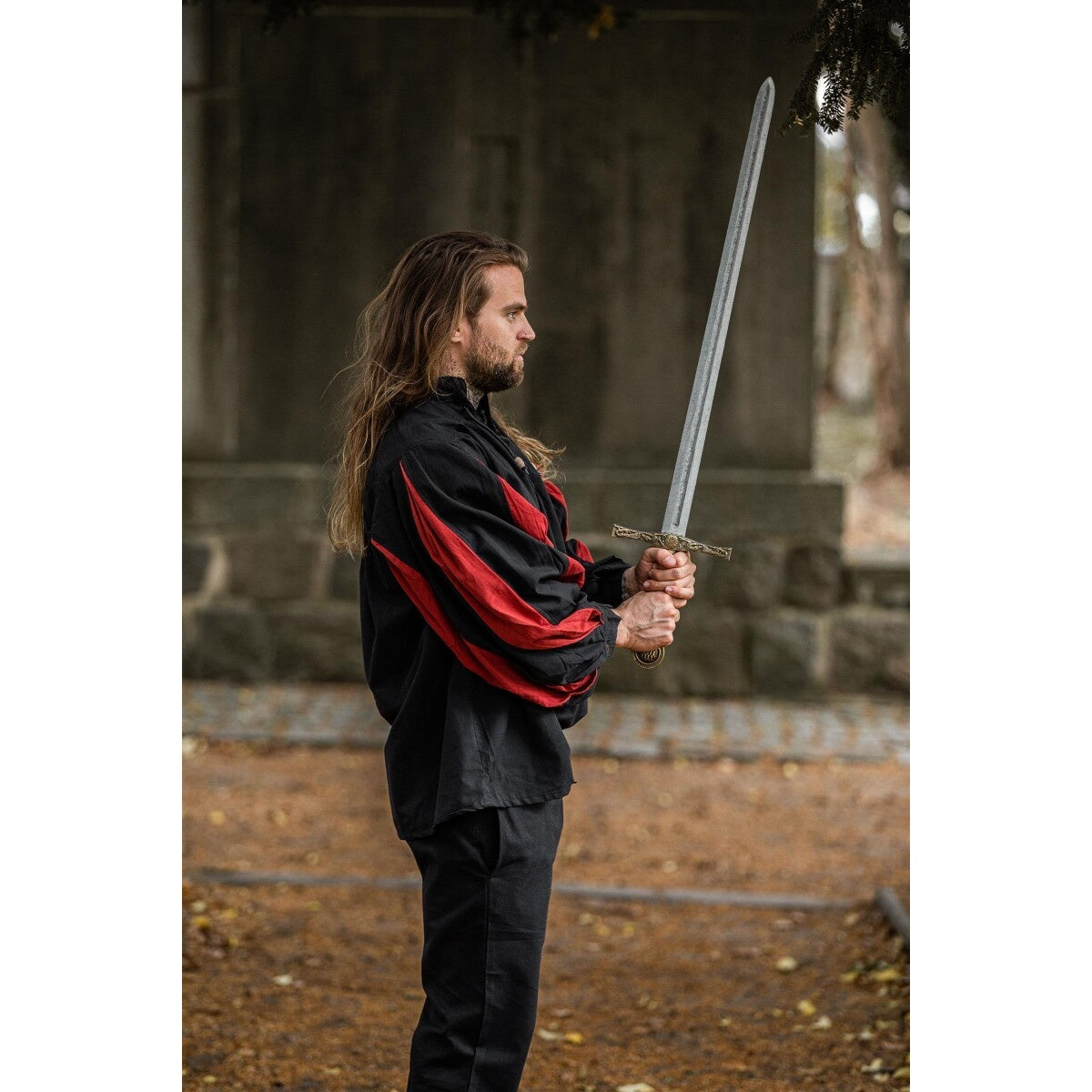 Product image Medieval Landsknecht Shirt Albert black-red