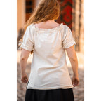 Product image Medieval Short-Sleeve Blouse Otilia beige
