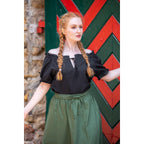 Product image Medieval Short-Sleeve Blouse Otilia Black