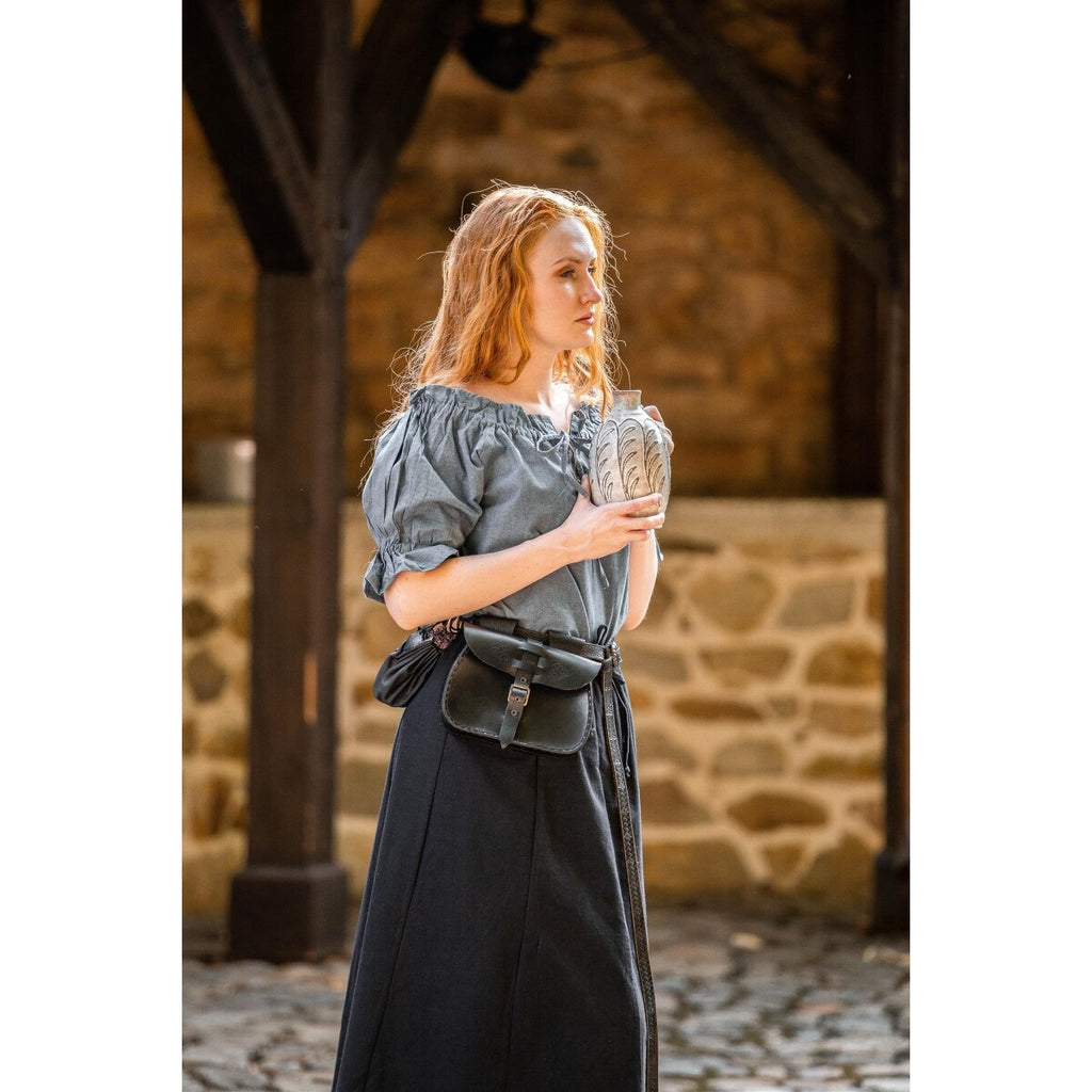 Product image Medieval Short-Sleeve Blouse Verena blue