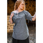 Product image Medieval Short-Sleeve Blouse Verena blue