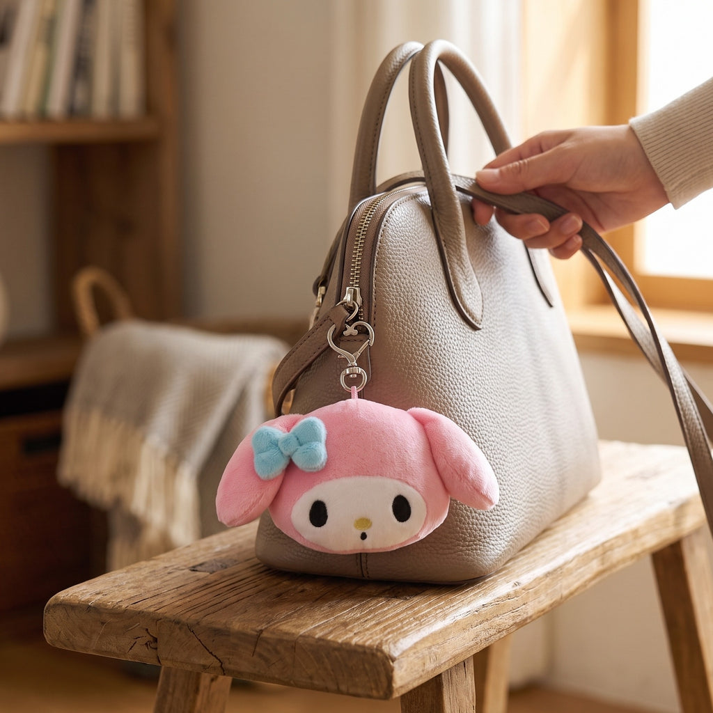 Product image Hello Kitty - My Melody Plush Keychain