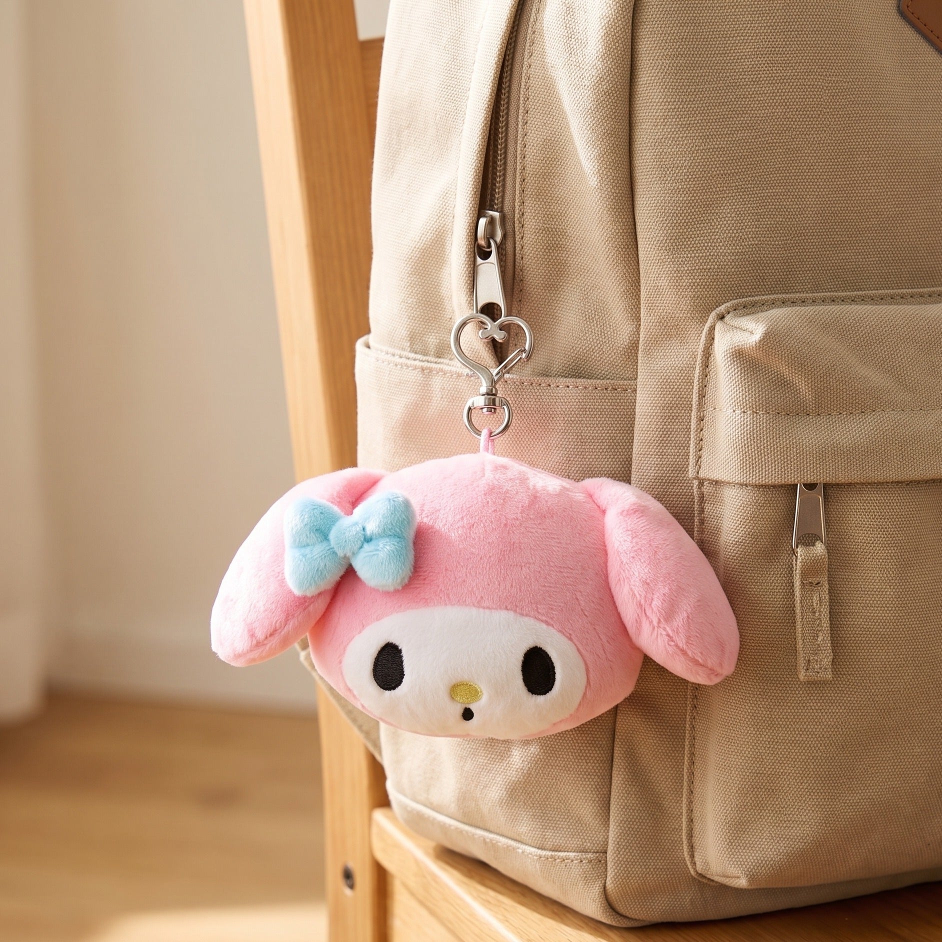 Product image Hello Kitty - My Melody Plush Keychain