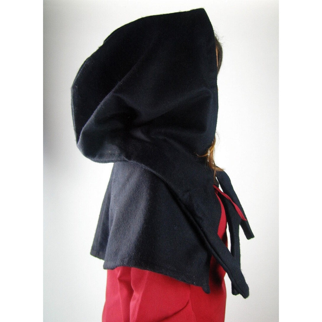 Product image Medieval Wool Cowl Anita black