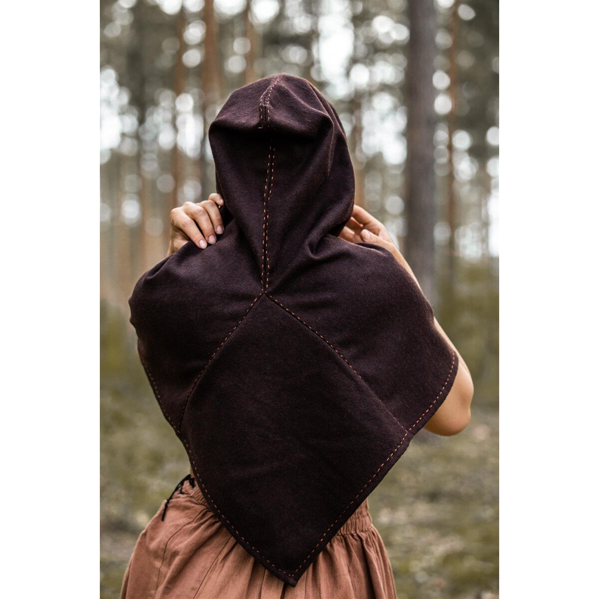 Product image Medieval Hood Halfdan brown